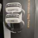 GPS Wireless Dog Fence System for 2 Dog, Electric Satellite Technology Pet Containment System by GPS Signal Boundary Pets with Waterproof & Rechargeable Collar Receiver (White)