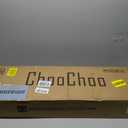 ChooChoo Desktop Bookshelf, 36.4" Tall Countertop Desk Hutch with 5 Shelves and 1 Drawer for Computer Desk, Desk Shelf Organizer for Dorm Office Home,White, 37"l X 9.44"w X 36.41"h