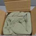 Woaboy Decorative Linen Fringe Throw Pillow Covers Boho Farmhouse Soft Euro Accent Pillowcases with Tassels for Bed Living Room Couch Sofa Bedroom,24x24 Inch Set of 2,Black