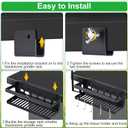 Upgraded Griddle Caddy for Blackstone,Foldable Griddle Accessories Prep Cart for 17"/36" Space Saving BBQ Grill Storage Organizer Box Paper Towel Holder J-Hooks Camper Picnic Ourdoor