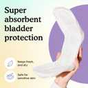 Because Overnight Incontinence Pads for Women Moderate-to-Heavy Absorbency for Nighttime Use, Long-Length Protection, 20 Count, New Version