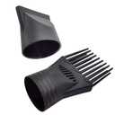 Professional Plastic Hair Dryer Nozzle Diffuser Hair Dryer with 1.77in/45mm Diameter Nozzle Comb Attachment Concentrator Replacement Blow Flat Hairdressing Salon Styling Tools,Type-B