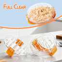 Chicken Shredder - Chicken Breast Shredder Tool Twist, Clear Meat Grinders Shredder Tool Twist for Pork Beef Chicken - BPA Free