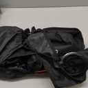 Coleman Portable Camping Chair with 4-Can Cooler, Cushioned Seat & Back with Side Pockets & Cup Holder, Carry Bag Included, Great for Camping, Tailgating, Firepits, Patio, & More (Black)