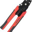 Naxypnalic 3 in 1 Wire Crimping Tool 26-10 AWG with Wire Stripper, Cutter, Crimper for Insulated, Bare, Heat Shrink Connectors