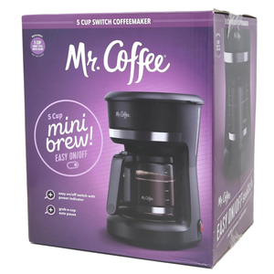 Mr Coffee 5 Cup Coffee Maker