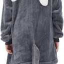 WAFUNNE Animal Onesie Costume for Kids Child Boys Girls Womens Mens Cosplay Halloween Dog Husky (120(for height=3'6"-3'10"))