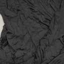 Vivitulip Women's Long Sleeve Shirts Basic Fall Ruched Slim Fitted Crop Tops Tight Athletic Blouse with Thumb Holes (XX-Large, Black)