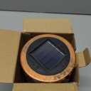 2 Pack Bee Solar Lanterns Outdoor Waterproof Hanging Solar Lights Bee Gifts for Women Men Metal Decorative LED Bee Lanterns for Garden Decor,Yard,Patio,Lawn,Tabletop,Pathway,Landscape