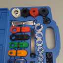 25PCS Fuel Line Disconnect Tool Set,Multiple Types Fuel Line Removal Tool Kit for Automotive Lines Quick Disconnect Tools,Transmission Lines Disconnects Tools Set Mechanics Kit