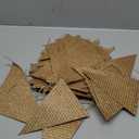 5 Pack Vintage Book Party Decorations Garland Vintage Pages Paper Pennant Garland Kraft Newspaper Banner Library Backdrop for Library Club Wedding Holiday Decorate