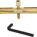 DPTOOL Harmonic Balancer Puller Set Crankshaft Pulley Removal Tool Universal Ribbed Auxiliary Drive Belt Pulley Puller Remover Tool for A/C Unit Water Pumps, Crankshafts and Alternators Pulleys