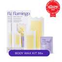 Flamingo Wax Strips for Hair Removal, Women's Body Wax Kit, Pack of 2