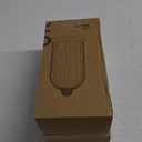 Makeup Brush Holder with Lid, 360 Rotating Multifunction Clear Dustproof Skincare Cosmetic Tools Storage Organizer for Vanity Desktop Bathroom Countertop (White)