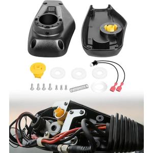 Top Cover Control Box Housing & Gear Kit Fits for Minn Kota Fortrex & Maxxum Trolling Motors - Complete Foot Control Repair Kit - Replaces Parts 2280202 & 2282500
