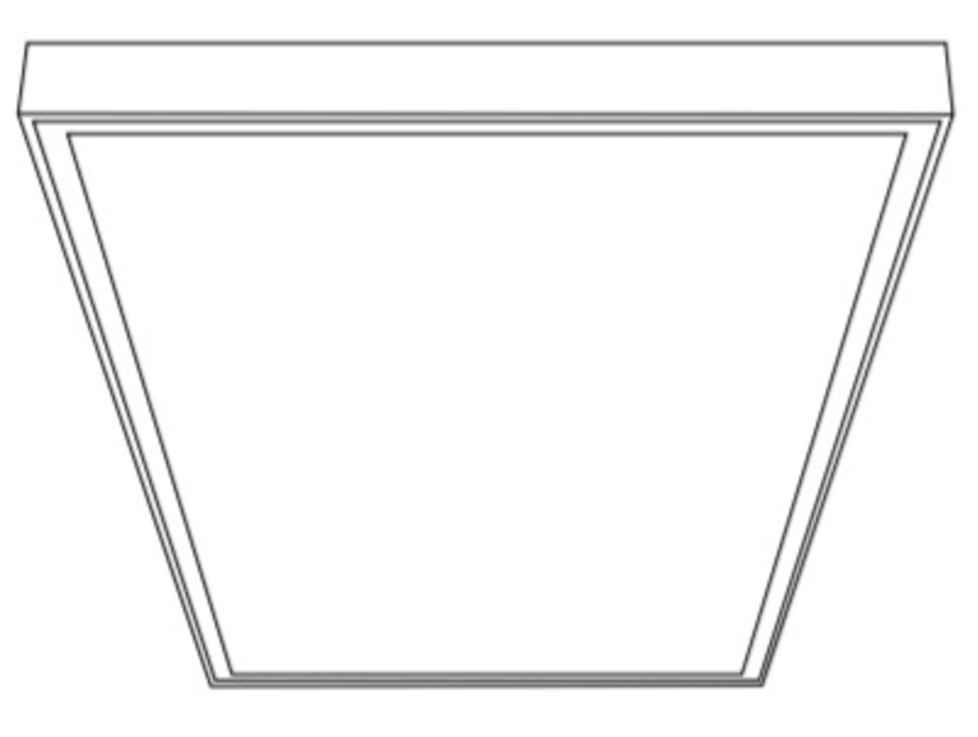 2x4' Surface Mount Kit For FPS LED Flat Panels