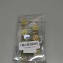 Pearlbee Gold Shower Curtain Hooks, Rustproof Shower Curtain Rings for Bathroom, Metal Shower Hooks for Shower Curtain Rod, Modern Decorative Shower Curtain Hangers Set of 12, Round Heavy Duty Design