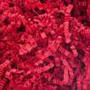 Paper Shred Filler - 1/2LB Red Crinkle paper filler, Crinkle Cut for Gift Wrapping, Basket Filling, Birthdays, Weddings, Anniversaries, Valentines Day, and other occasions