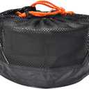 POPETPOP Camping Non-Stick Pot Portable Folding Cooking Utensil for Outdoor Cooking Lightweight Aluminum Camping Cookware for Hiking Picnics and Fishing 1-Person Capacity