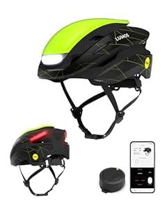 Lumos Ultra Smart Bike Helmet | Customizable Front and Back LED Lights with Turn Signals | Road Bicycle Helmets for Adults, Men, Women