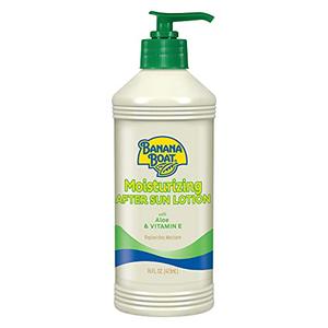 Banana Boat Moisturizing After Sun Lotion with Aloe and Vitamin E, 16oz | After Sun Care, Banana Boat After Sun Lotion, Sunburn Relief, 16oz