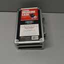 Vaultz Medicine Safe Case w/Combination Lock - Pack of 1 Cases, 8.35 x 5 x 2.5" - Black