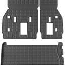 powoq Cargo Mat Trunk Mat Compatible with 2021-2024 2025 2026 Toyota Sienna
Bundle with Cargo Liner Backrest Trunk Liner TPE All Weather Replacement for 2021-2026 Toyota Sienna 7&8 Seats Accessories