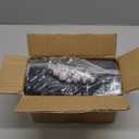 Magnetic Fireplace Draft Cover, Fireplace Blocker Blanket for Heat Loss, Indoor Fireplace Draft Stopper with 12 Magnets for Iron Frame, Fire Place Blanket for Insulation Black 36" W x 32" H