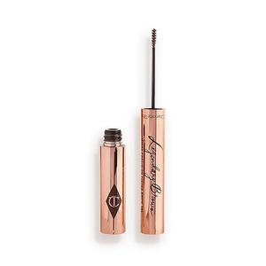 Charlotte Tilbury Legendary Brows Tinted Eyebrow Gel  MicroPrecision Brow Brush Adds Fullness, Texture & Feathered Definition  WaterResistant Formula  Soft Brown