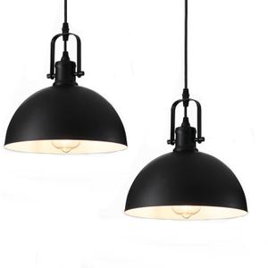 Kitchen Pendant Lighting Over Island, Matte Black Hanging Light Fixture, Pendant Lights for Dining Living Room Hallway