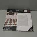 FloorPops x Chris Loves Julia Bonneville Oxblood Peel and Stick Floor Tiles, FP6333 (12 x 12 inches, Red)