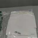 50pcs Cookie Boxes with Window, 6x6x3 Inches White Bakery Boxes, 60 Pcs Stickers,for Small Cookies, Treats, Candy, Desserts, Chocolate Covered Strawberries,Mini Cake Boxes