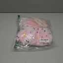 IBTOM CASTLE Infant Girls First Birthday Dress Flower Girl Dress Cake Smash Floral Embroidery Princess Dress (Pink)