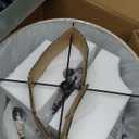 MALVERN Table Lamp 30.5in Ht x 16in Dia, Includes: Lamp Base, Lamp Shade, Harp&Final, Amber Glass Night Light