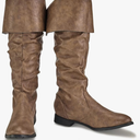 DUNHAO COS Medieval Male and Female Renaissance Pull On Mid Calf Gothic Boots Flat Jazz Boots Renaissance Boot
Size 13