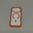 Diaclara Magnetic Designed for iPhone 17 Pro Max Case Full Body Bumper[Compatible with MagSafe] Military Drop Proof Cover with Built-in Touch Sensitive Anti-Scratch Screen Protector,Orange