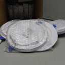 Meconard 6 Pack 6 Inch 5CCT LED Recessed Lighting with Night Light, 2700K/3000K/3500K/4000K/5000K Selectable Ultra-Thin LED Recessed Ceiling Lights, 12W=110W, 1050LM, Dimmable Canless Wafer Downlight (White)