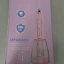 Water Dental Flosser Teeth Cleaner Pick, H2ofloss Cordless Portable Oral Irrigator,5 Mode IPX7 Waterproof Teeth Picks 300ML Rechargeable WaterFlosser for Home Travel (Pink)