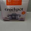 Crock-Pot 6 Quart Programmable Slow Cooker with Timer and Auto Food Warmer Setting, Stainless Steel