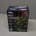 Joiedomi 2-Pack Christmas Net Lights,100 Warm White Net Lights for Indoor & Outdoor Christmas Decorations, Events, Eve Night Decor, Tree, Bushes