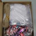 Sureio 50 Pcs Hawaiian Party Favors Including Palm Tree Bottle Opener Keychains Organza Bags Thank You Tags Summer Beach Luau Party Favors for Guests Gifts Baby Shower Decorations