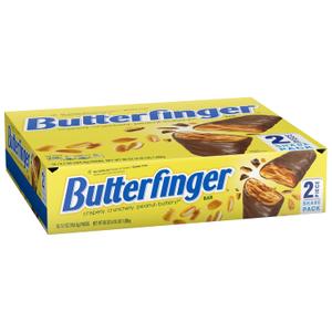 Butterfinger, Bulk 18 Count, Chocolatey, Peanut-Buttery, Individually Wrapped Candy Bars, Share Pack, 3.7 oz Each - 18 pack