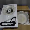 Bear Hot Pot Electric, 2L Multifunctional Portable Cooking Pot, 1000W Rapid Noodles Electric, Non-Stick Frying Pans for Steak, Egg, Ramen, Oatmeal With Dual Power Adjustment