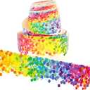 2 x Youngever 52.5 ft Bulletin Board Borders Confetti Border for Classroom Decoration, 1600CM