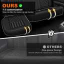 IKABEVEM for Toyota Tacoma Seat Covers 2026 2025 2024 4th Gen SR5 Full Set