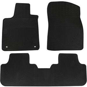 Car Floor Mats Custom Fit for 2016-2022 Lexus RX/2018-2022 RXL RX350 RX450h Black Rubber Auto Liner Mats All Weather Protection
