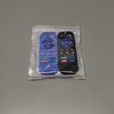 2 x 2 Pack Silicone Teethers for Babies 6-12 Months, Teething Toys for Babies 0-6 Months, Remote Teether for Baby, Sensory Toys for Babies,Toddler Infant Girl Boy Gifts (Black+Grey)