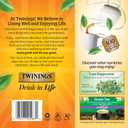 Twinings Lemon & Ginger Herbal Tea Individually Wrapped Bags, 100 Count (Pack of 1), Tangy Lemon, Spicy Ginger, Naturally Caffeine-Free, Enjoy Hot or Iced, 100 Teabags (EXP 12/15/26)