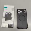 ESR for iPhone 17 Pro Max Case with Stash Stand, 7X Military-Grade Drop Protection with Camera Control, Shock-Absorbing Phone Rugged Cover, Compatible with MagSafe Accessories, Cyber Series, Black