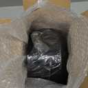 bUCLA 60 Pack Black Plastic Bowls with Gold Rim - 12 oz Plastic Soup Bowls Disposable for Wedding, Party, Gathering & New Year